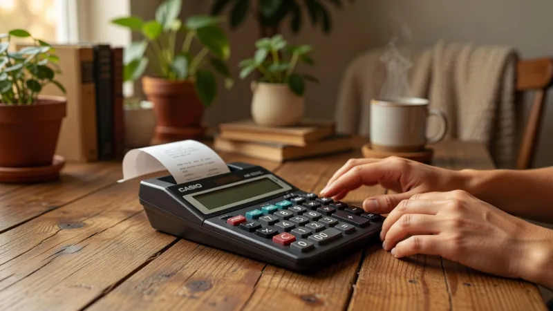 Casio HR-200RC Printing Calculator